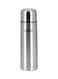Delcasa Stainless Steel Vacuum Water Bottle Silver/Black 1L