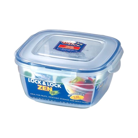 Lock And Lock Square Zen Style Salad Bowl - 1.6L