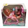 Toy Peeling Doll With  Stroller