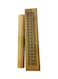 Generic 2-Piece Wooden Incense Stick Holder And Ash Catcher Set Brown 15x6centimeter