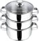 Vinod - 3 Tier Steamer 20Cm-Vpi037