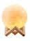 Generic 3D Printed LED Moon Light Lamp Cool White 13centimeter