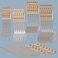 Ramadan Design 25-Piece Silverware Set Ceramic Handle ,Flatware Utensil Cutlery Set for 6 each size , Dishwasher Safe-Green and White color