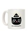 muGGyz Mauve 80s/90s Pattern Printed Coffee Mug White