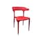 Jilphar Furniture Polypropylene Indoor/outdoor chair JP1034D,Red