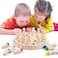 Generic - Children's Intelligent Toys Colorful Memory Chess Wooden Memory Matchstick Chess Game Memory Developing Chess Family Intellectual Toys