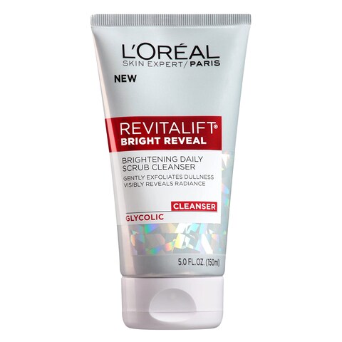 L&#39;Oreal Paris Revitalift Bright Reveal Daily Scrub Cleanser 150ml