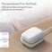 Promate Wireless Charger for AirPods, Powerful 5W Wireless Charging Dock with Anti-Slip Surface Design and Over-Charging Protection for AirPods and AirPods Pro, AuraPod-1 White