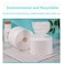 Aiwanto 40Sheets 1 Rool  Disposable Face Towel Paper Towel Tissue Cleaning Towels Baby Travel Towels Roll With Carry Bag