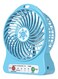 XbotMax Rechargeable Mini LED Light Air Cooler po z290012 Blue