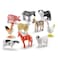 Learning Resources Farm Animal Counters, 10 Different Animals, Set of 60, Ages 3+