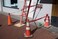 ABBASALI 4Pcs SAFETY CONE 100CM WITH WARNING TAPE 1PC RED/WHITE