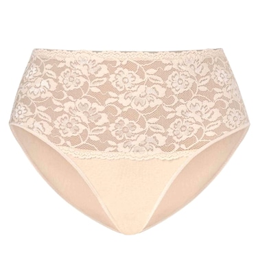 LDS BRIEFS LACE BEIGE