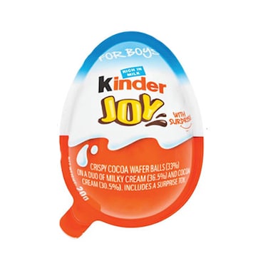 Kinder Joy Chocolate Egg Surprise For Boys 20GR