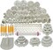 Generic 68Pcs Fondant Cake Decorating Modelling Set Rolling Pin Baking Mat Sugar Craft Plunger Tools Diy Cookie Cutters Molds