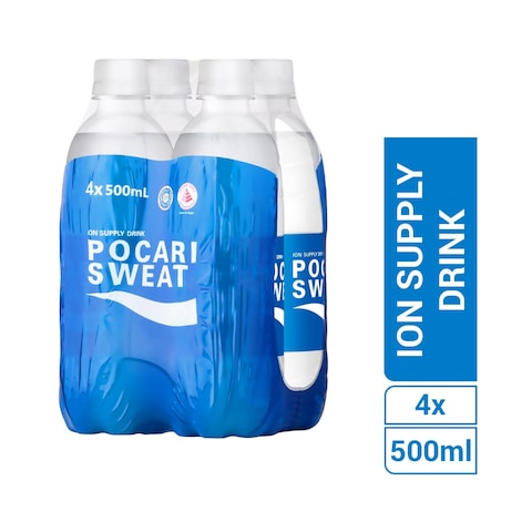 Pocari Sweat Ion Supply Drink 500ml Pack of 4