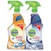 Dettol Orange Healthy Kitchen Power Cleaner Trigger Spray 500 ml+Bathroom Power Cleaner Trigger Spray 500 ml