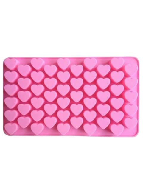 Generic Love Heart Shaped Candy Cookie Mould Pink