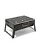 Generic Portable BBQ Charcoal Grill Black 36X10.5X28cm