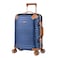 Hard Case Travel Bags Makrolon Polycarbonate Gold Jetstream Aluminum Frame Luggage Zipper Less Suitcase Extra Corner Protection Double Tsa Lock E9R1 Carry On 20 inch Blue Moon