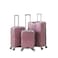 STARLIFE 3 Piece ABS Hard side Trolley Luggage Set Spinner Wheels with Number Lock 20/24/30 Inch