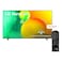 آل جي تلفاز نانوسيل ب75 بوصة سلسلة نانو79   4K Active HDR webOS22 ThinQ AI تصميم شاشة سينمائية جديد 2022   75NANO796QA
