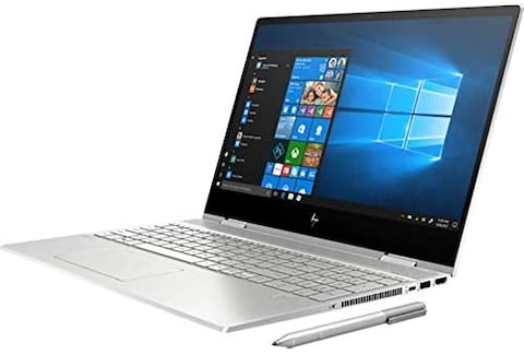 HP Envy X360 15T 10th Gen Home And Business Laptop, Intel i7-10510U 4-Core, 16GB RAM, 1TB PCIe SSD, 15.6&quot; Touchscreen Full HD (1920x1080), Intel UHD Graphics, Active Pen, FP, Wi-Fi, Windows 10 Home