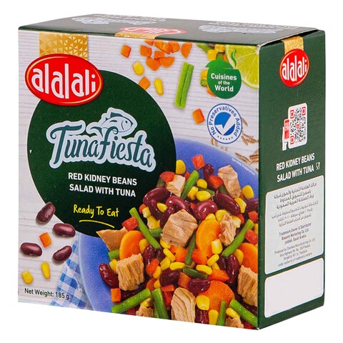 Al Alali Snack Tuna Salad With Kidney Beans 185g