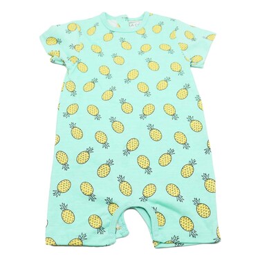 BABY GIRL SS SHORTS ROMPER_MINT_9-+