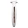 Original &amp; Official Finishing Touch Flawless Body Rechargeable Ladies Shaver and Trimmer Canadian Edition, White/Rose Gold