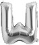 Generic W Letter Decorative Foil Balloon For Party 16Inch