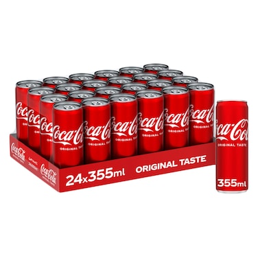 Coca-Cola 355ml x24 cans