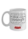 muGGyz Shuh Duh Fuh Cup Printed Coffee Mug White/Black/Grey 11Ounce