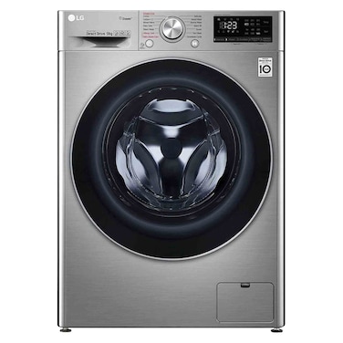 LG Front Loading Washing Machine 9kg F4V5VYP2T Silver