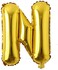 Generic N Letter Decorative Foil Balloon For Party 16Inch