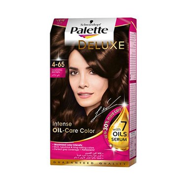 Schwarzkopf Palette Deluxe Hair Color 4-65 Dazzling Brown 50ml