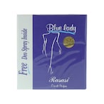 Buy Rasasi Blue Lady Eau De Parfum With Deo Spray Blue 40ml in UAE