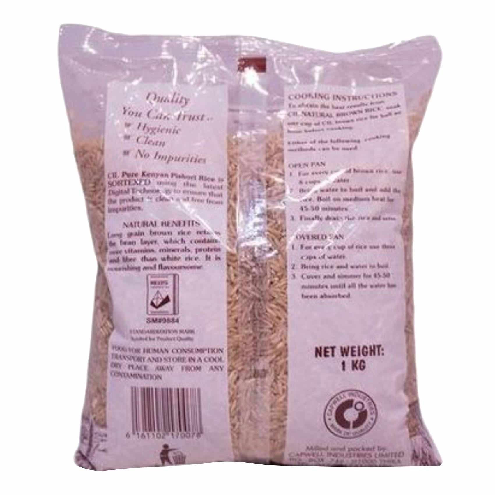 Pure Mwea Rice Cil Aromatic Pure Mwea Long Grain Brown Pishori Rice 1Kg Online ...