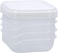Royalford 4 Pcs Food Storage Container, 400ml, Rf10284 Polymer Container For Kitchen Pantry Organization And Storage Bpa Free Container Freezer Safe