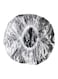 Bloreten 100-Piece Disposable Shower Cap Clear 8X6X2Inch