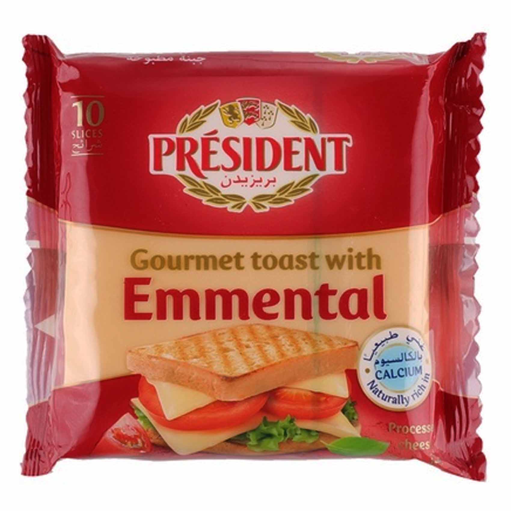 President Slices Toast Emmental