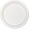 Creative Converting Touch of Color Paper Round Luncheon Plates 24-Pieces- 7-Inch Size- White