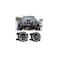 40W Angle Eyes Fog Light, JP 4 Fog Light 40W RGB, 1440Lm Lumens with IP67 Waterproof Rating