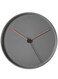 Generic Bondtolvan Wall Clock, Grey-Pink, 25 cm