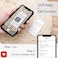 Phomemo M110 Bluetooth Label Maker - Portable Barcode Printer, Mini Wireless Thermal Label Maker Machine For Retail, Address, Jewelry, Home, For iOS &amp; Android, With 40mm X 30mm Label (1 Roll Of 100)