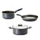 Accademia Mugnano Non-Stick Pans &amp; Pots, Set Of 3