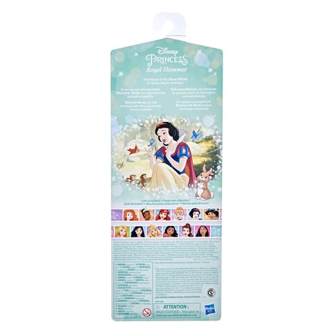 Buy Disney Princess F0882 Royal Shimmer Snow White Fashion Doll Online ...