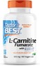 Doctor's Best Best L-Carnitine Fumarate Featuring Sigma Tau Carnitine (855 Mg) Vegetable Capsules, 180-Count