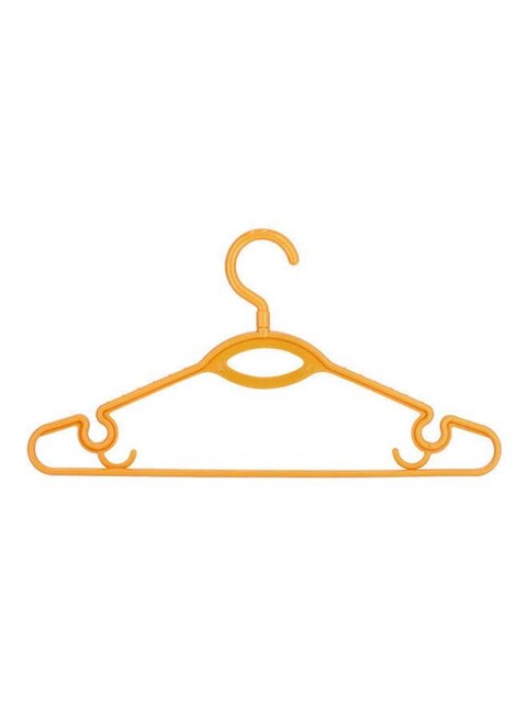 Royalford 6-Piece Hanger Set Yellow 45Cm