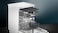 Siemens iQ500 Free-Standing Dishwasher 60cm, White, SN25HW76MM